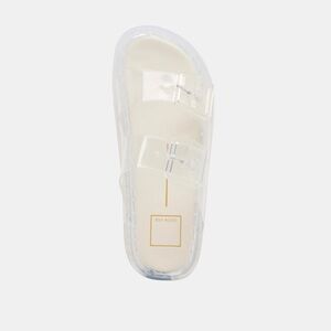 Dolce Vita Crystal Vinyl Slide Sandals